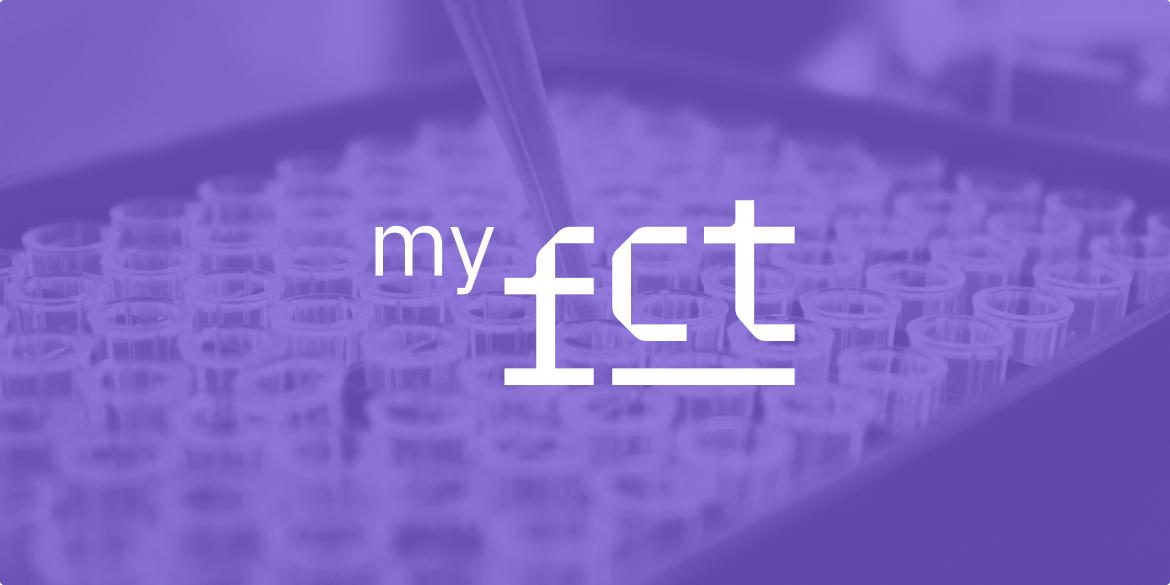 myFCT grant management system interface preview