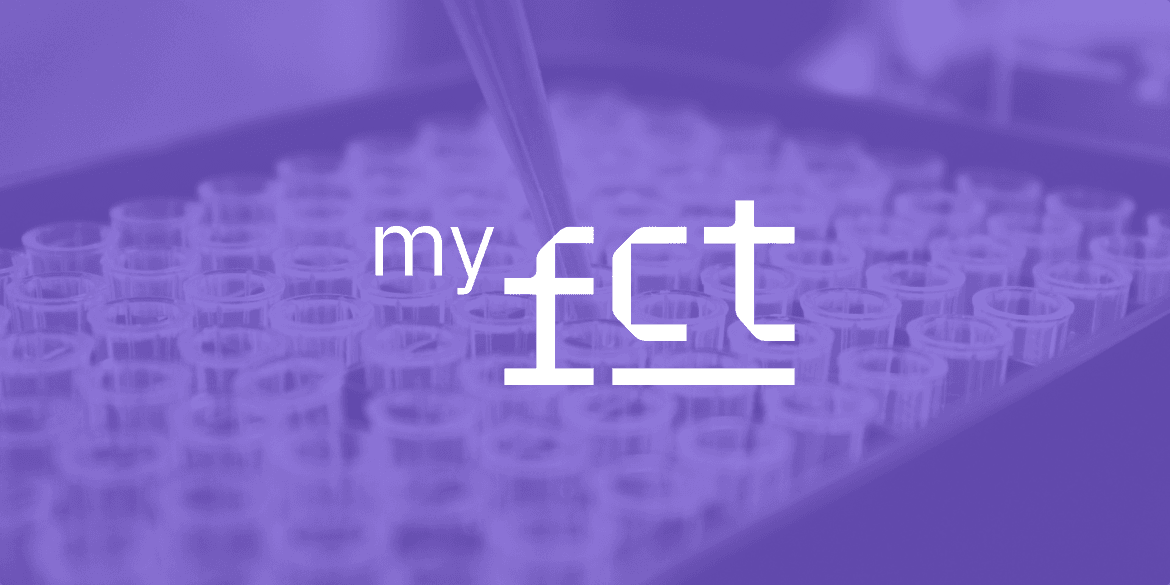 myFCT grant management system interface preview